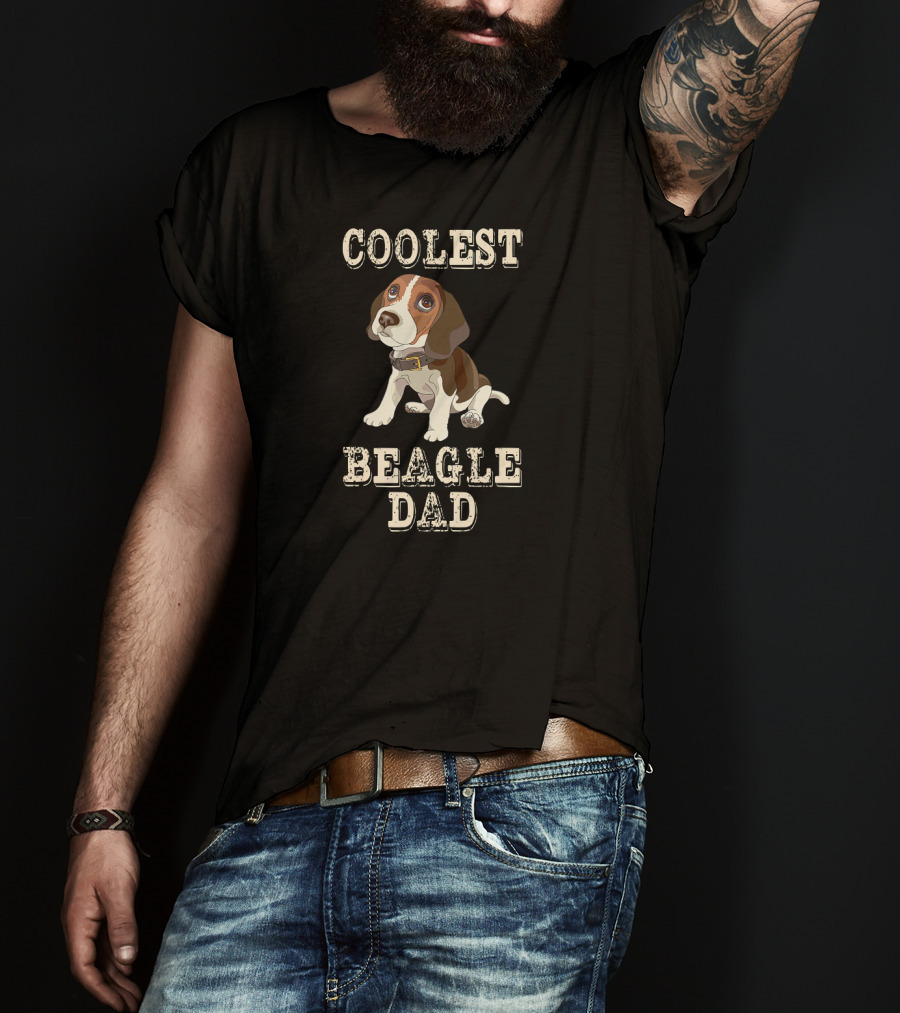 COOLEST BEAGLE DAD T-Shirt