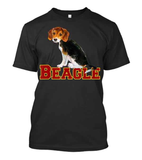 Beagle With Cute Puppy T-Shirt
