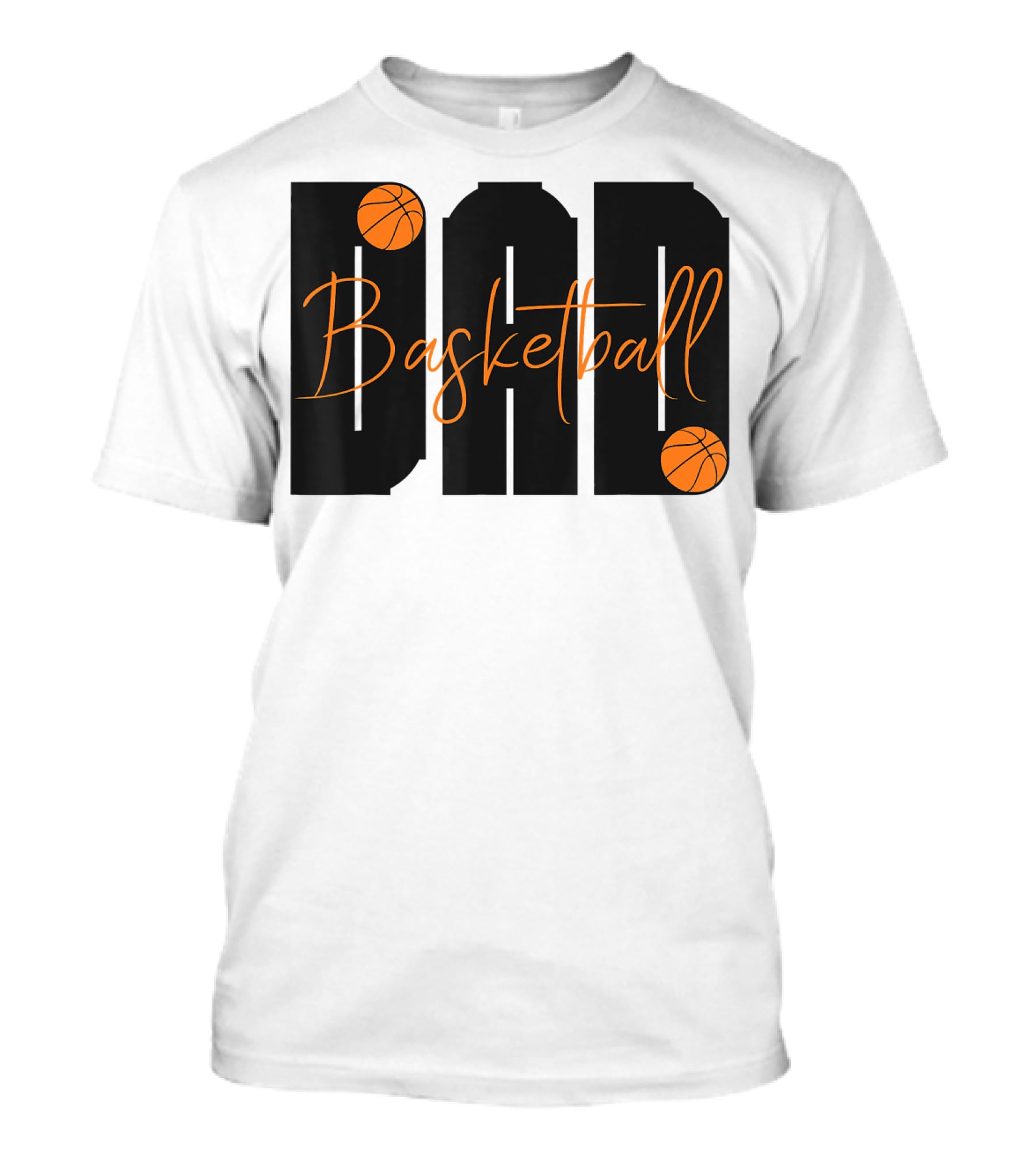 Dad Basketball Lover Father's Day Basketball T-Shirt