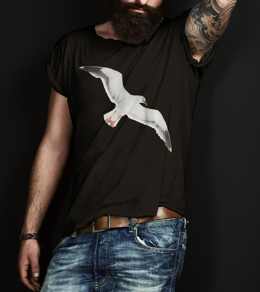 Majestic Flying Seagull For Seagull Lover T-Shirt