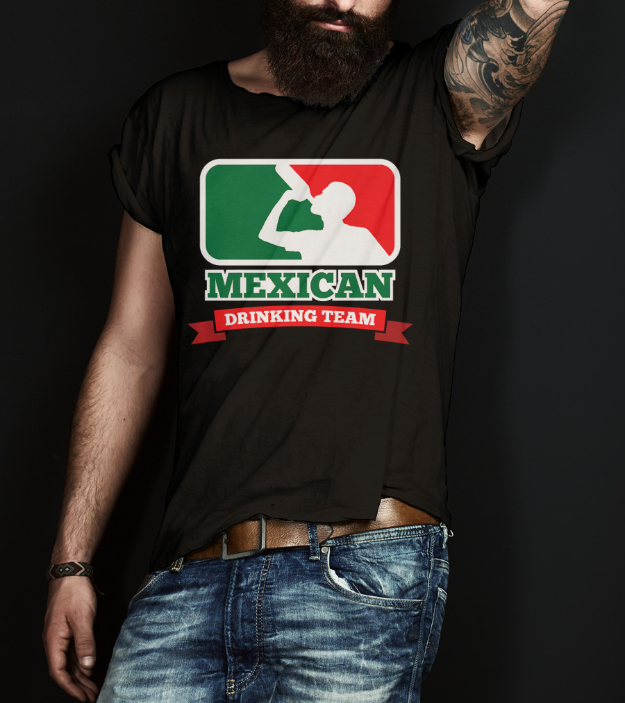 Mexican Drinking Team Funny Party T-Shirt