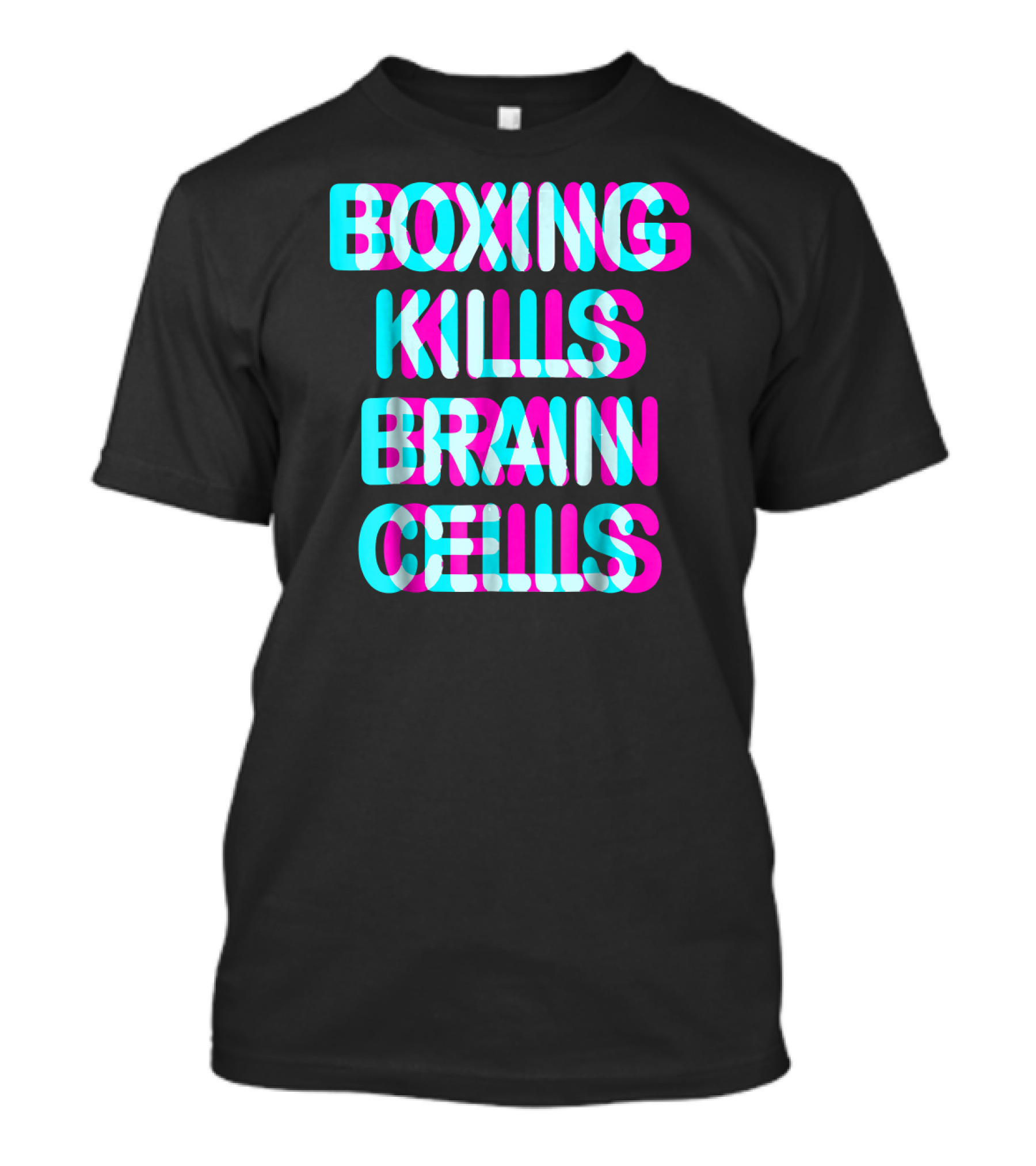 Boxing Kills Brain Cells Sparring T-Shirt