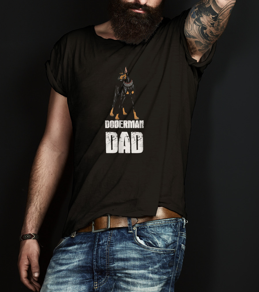 Doberman Dad T-Shirt
