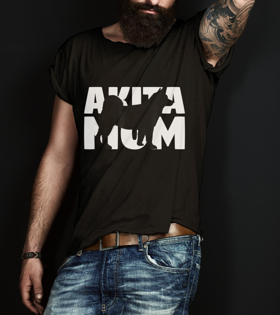 Akita Mom Akita Dog T-Shirt