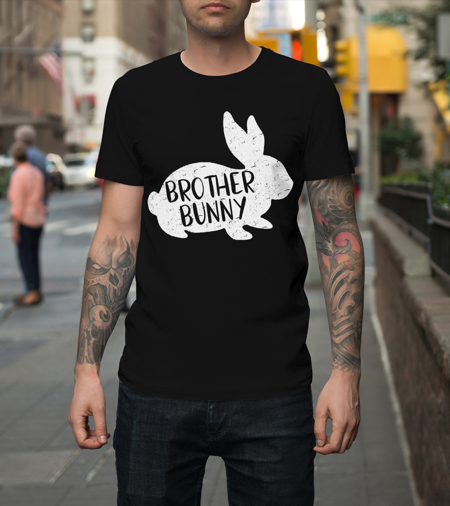 Brother Bunny Cute Matching Rabbit T-Shirt