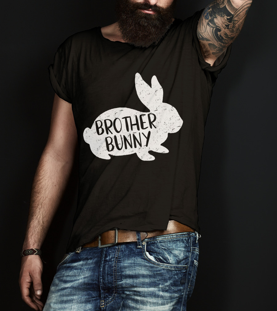 Brother Bunny Cute Matching Rabbit T-Shirt