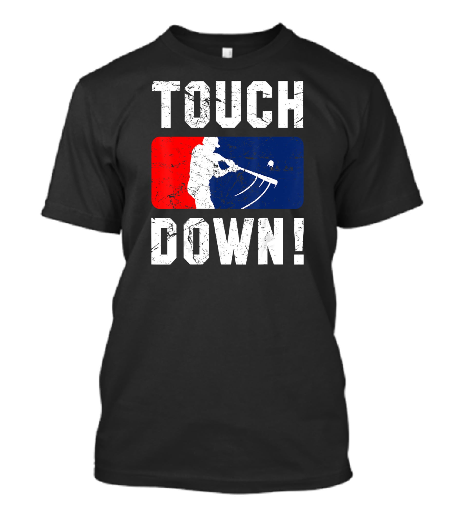 TOUCH DOWN Baseball Parody Iconic Wit T-Shirt