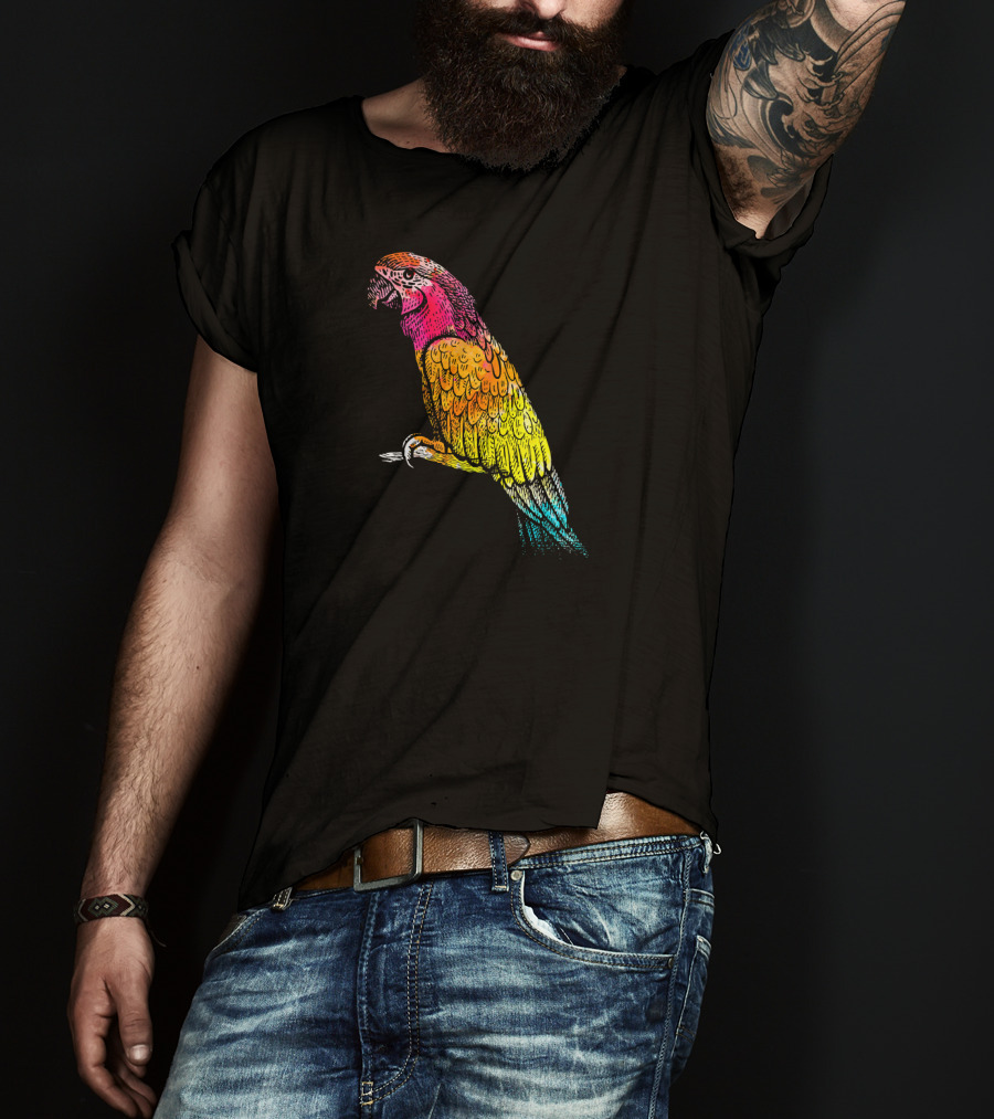 Tropic Bird Zoo Keeper Ornitho Idea Parrot T-Shirt