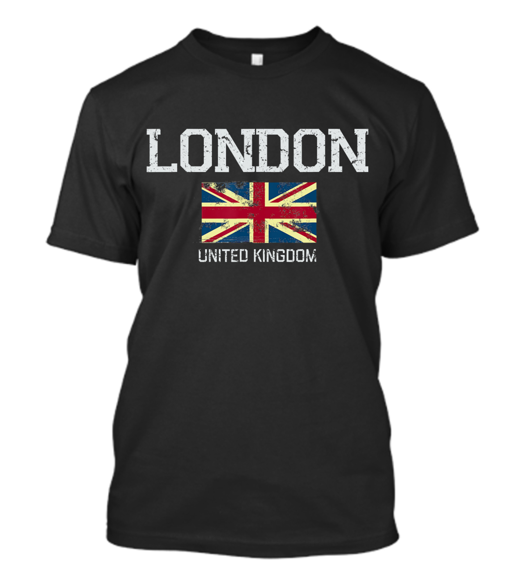 London United Kingdom Union Jack T-Shirt