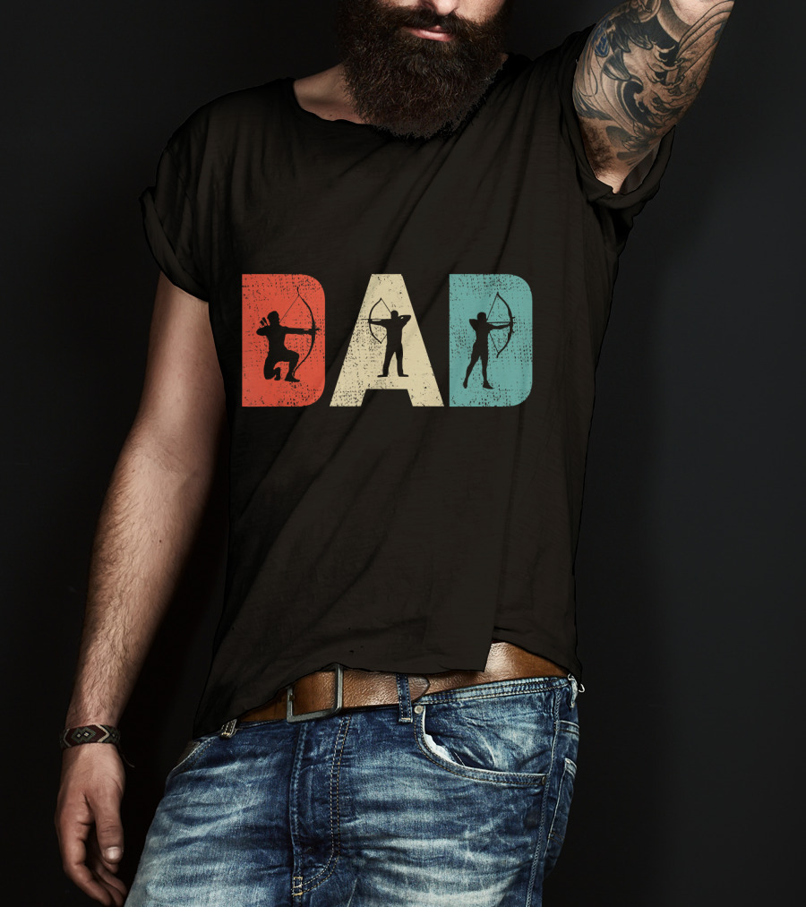 Dad Vintage Archery T-Shirt