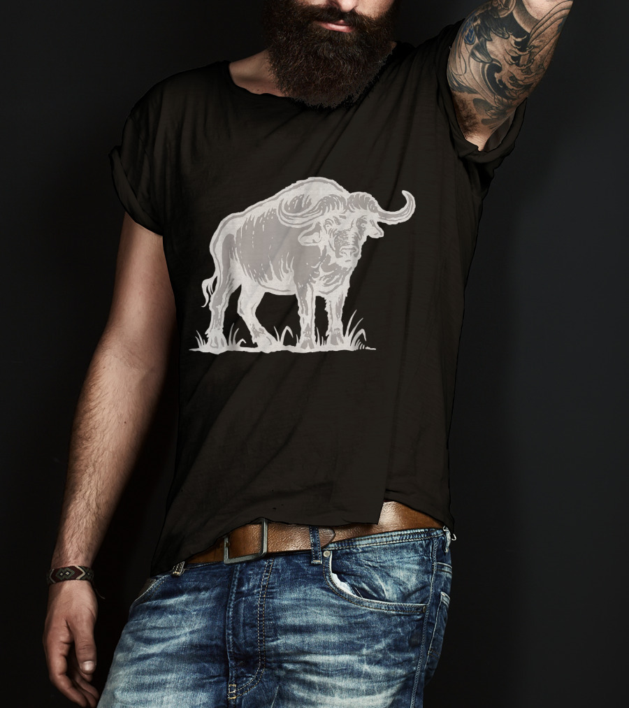 Water Buffalo Plains Bison T-Shirt