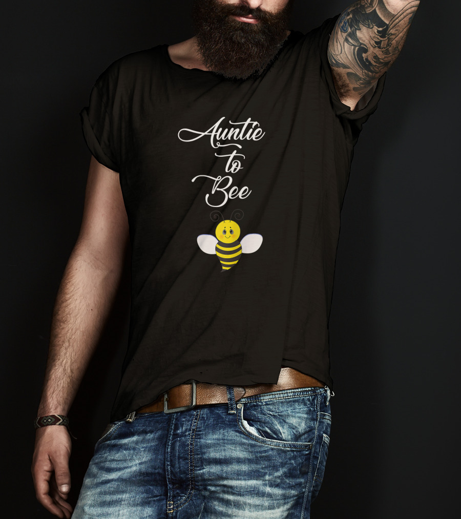 Auntie To Bee Pregnancy Announcement T-Shirt