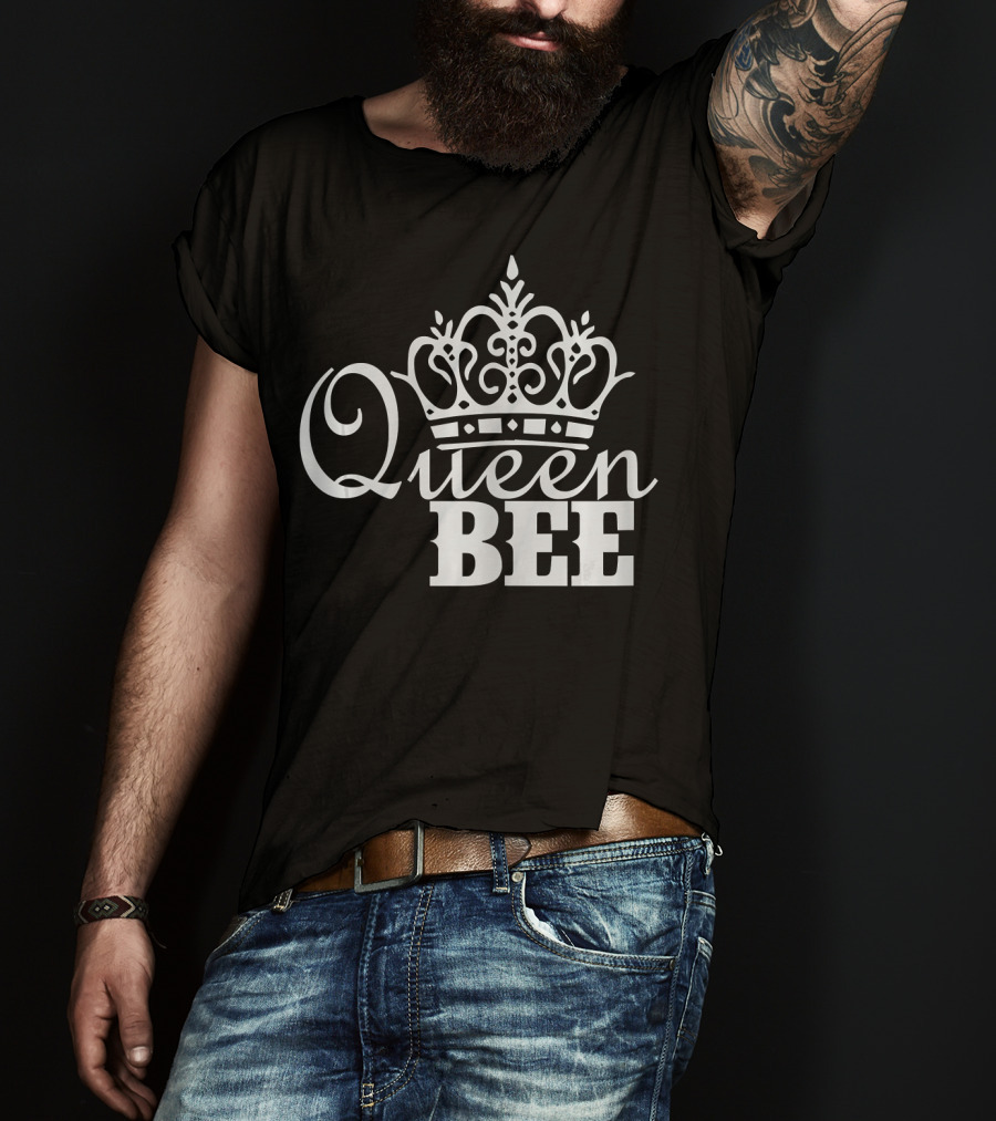 Queen Bee Crown Regal T-Shirt