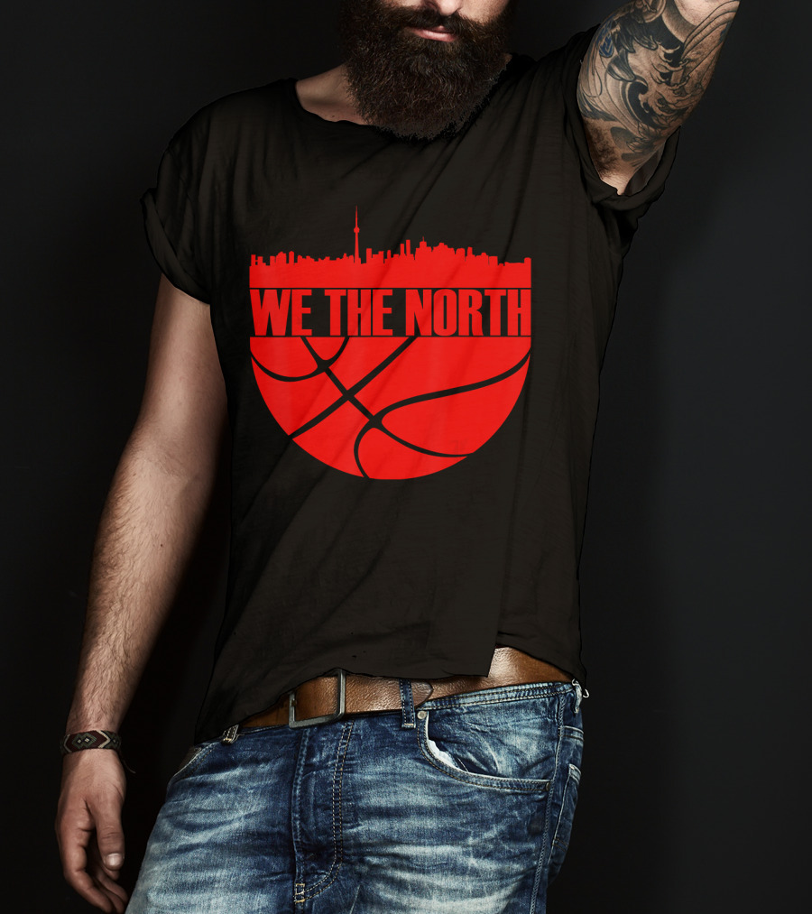 We The North Toronto Skyline Basketball Men's T-Shirt
