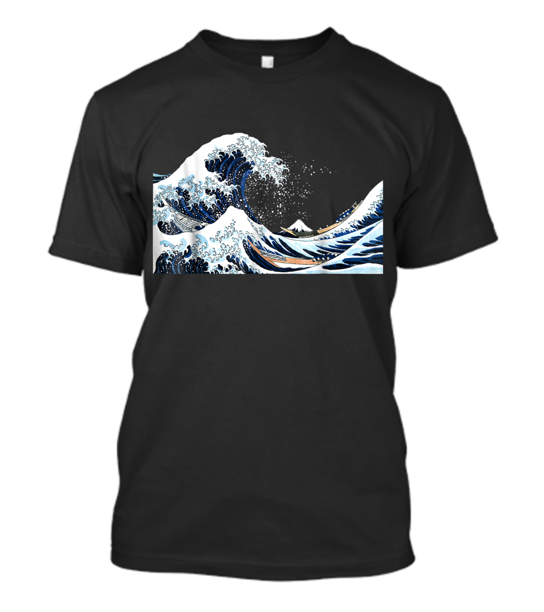 The Great Wave Off Kanagawa Hokusai Japan Iconic T-Shirt