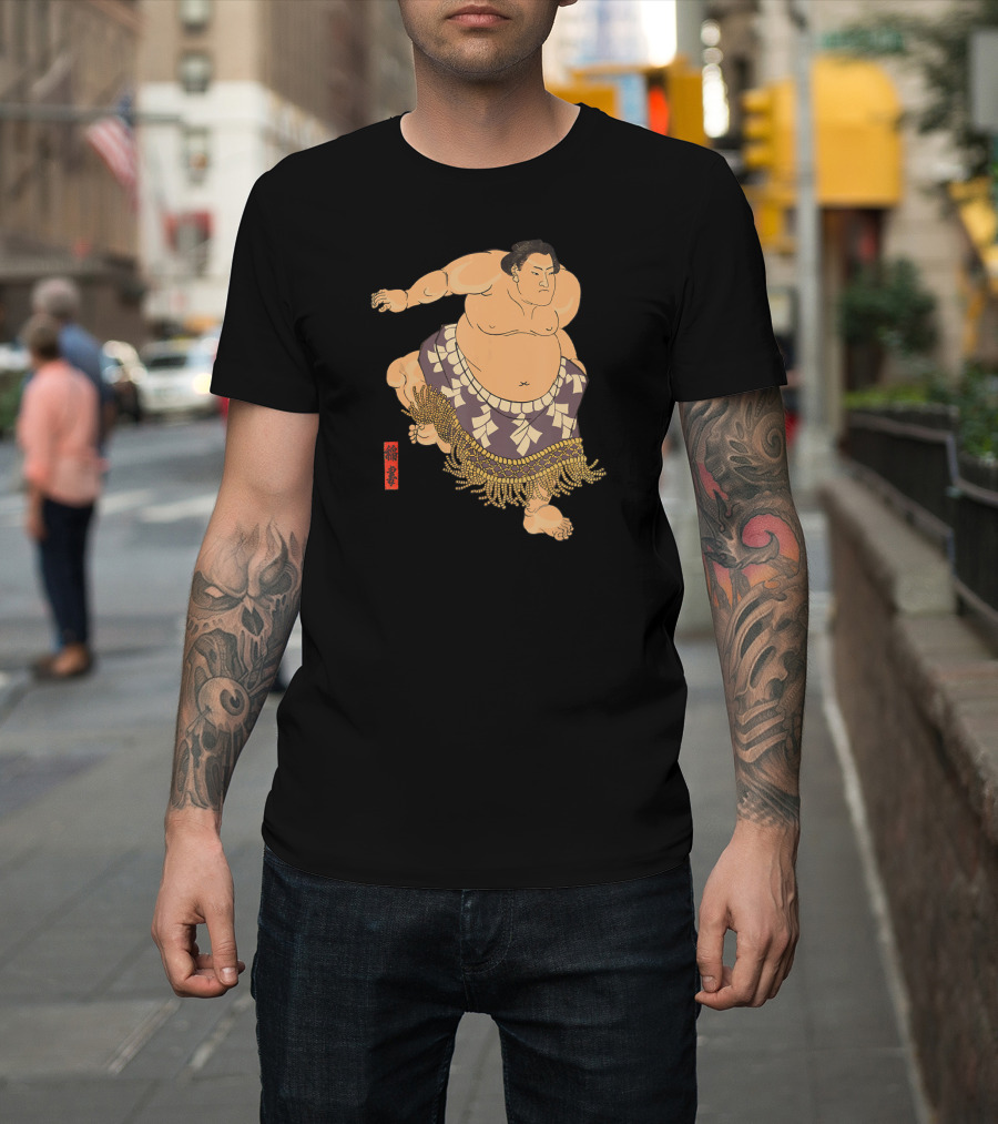 Sumo Wrestler I Love Japanese Sumo Traditional Japanese T-Shirt