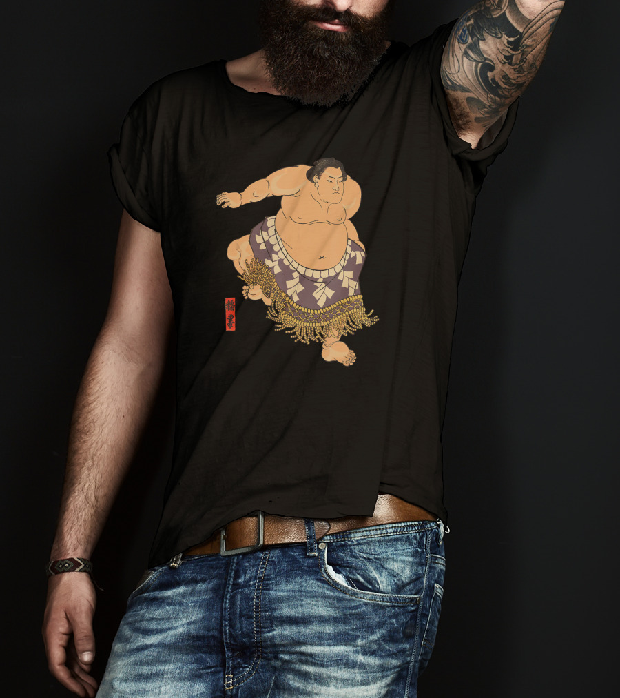 Sumo Wrestler I Love Japanese Sumo Traditional Japanese T-Shirt