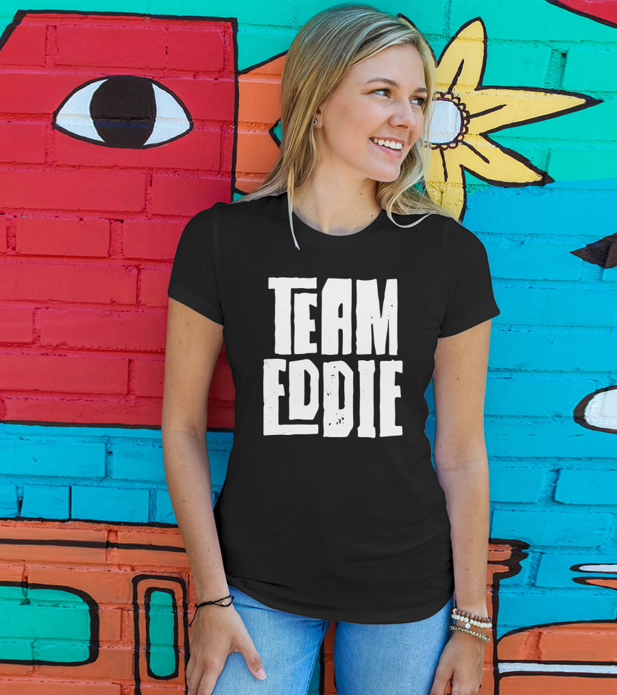 Team Eddie Son Grandson Husband Dad T-Shirt