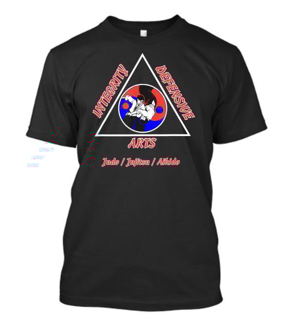Integrity Defensive Arts Judo Jujitsu Aikido Triangle T-Shirt