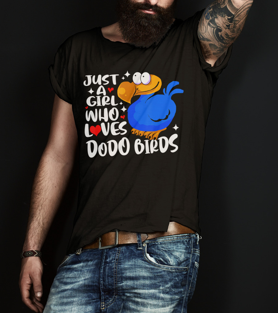 Just A Girl Who Loves Dodo Birds T-Shirt