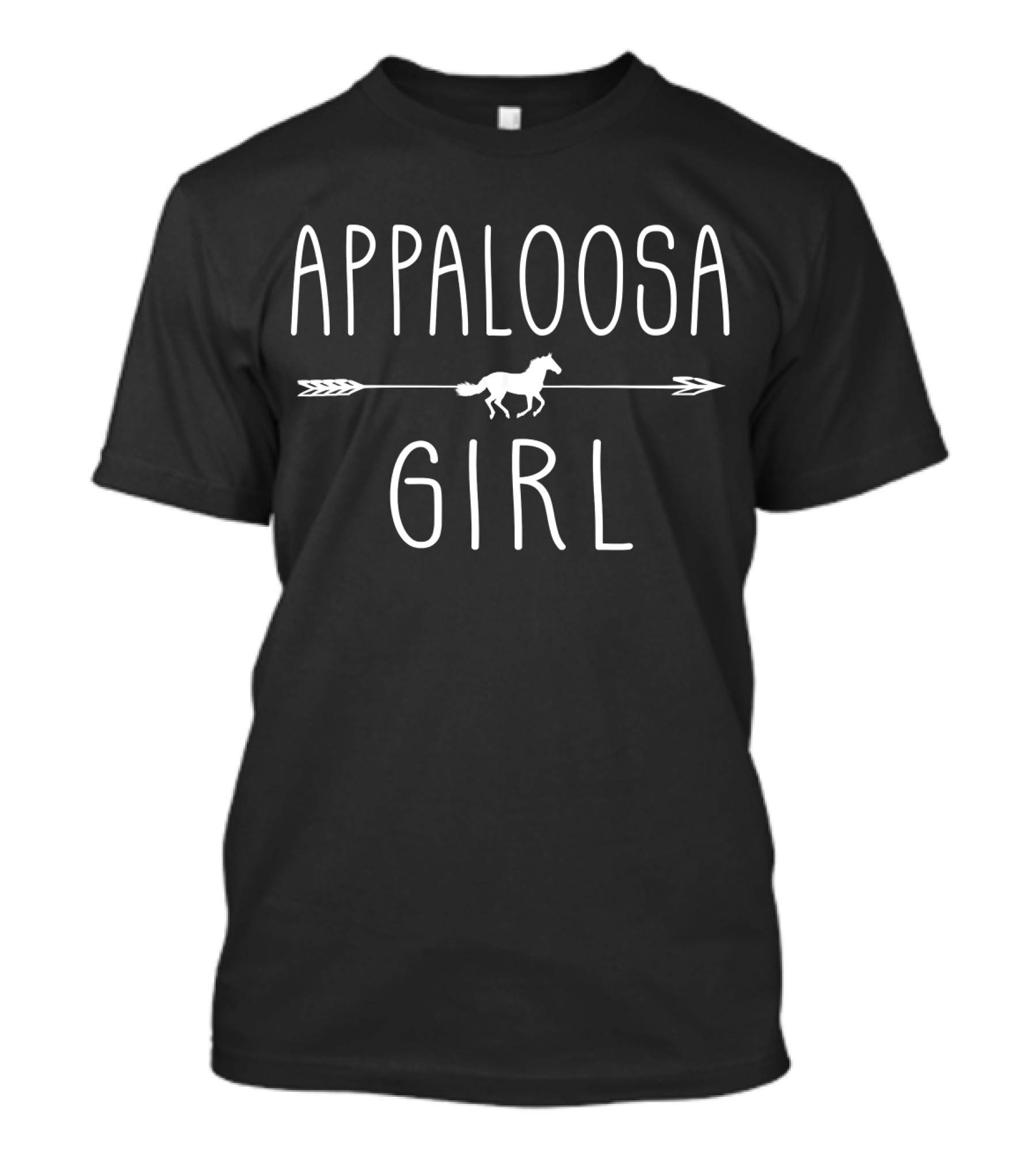 Appaloosa Girl Horses Love Arrow Horse T-Shirt