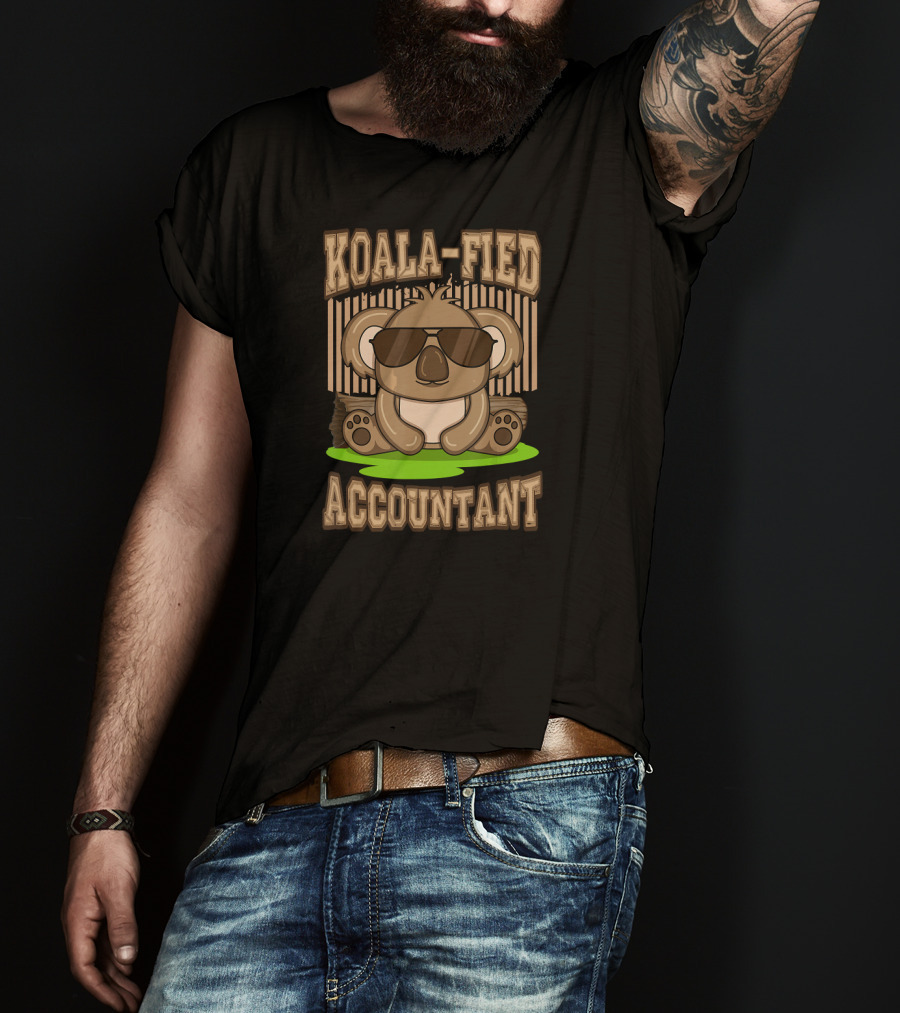 Koala-Fied Accountant Koala Finance T-Shirt