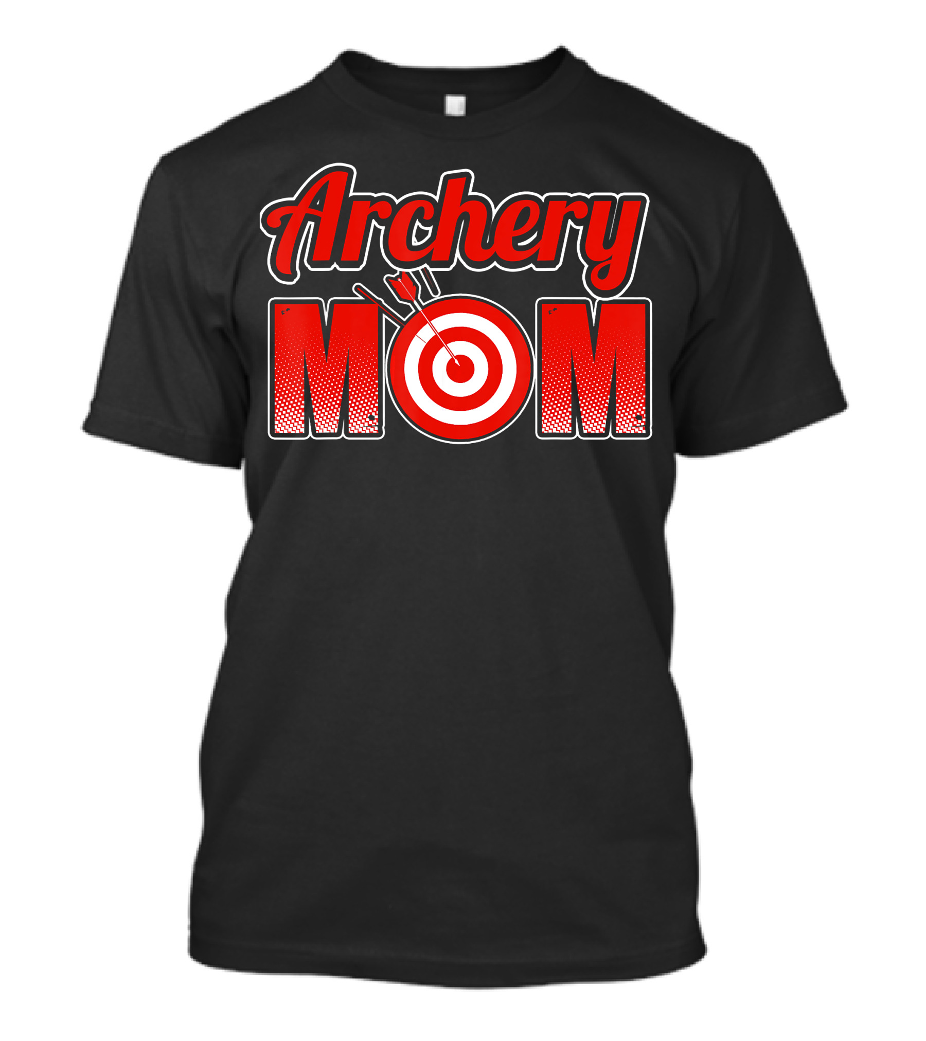 Archery Mom Target Bullseye T-Shirt