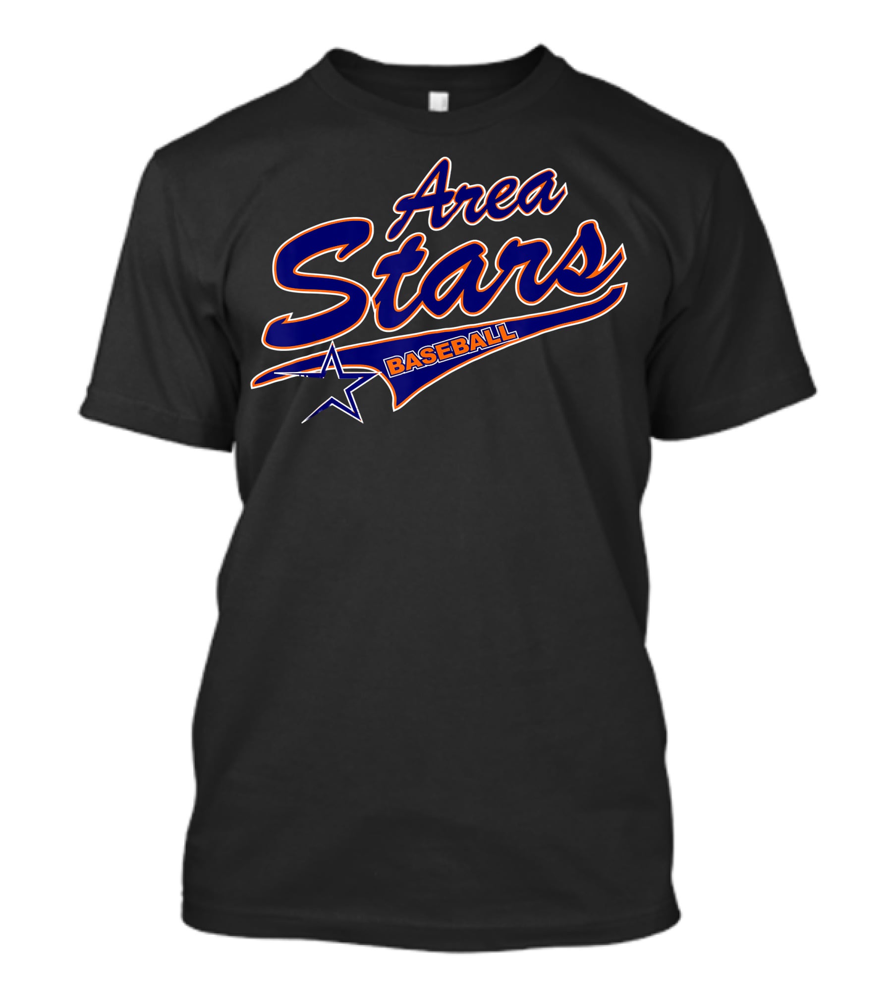 Area Stars Baseball T-Shirt