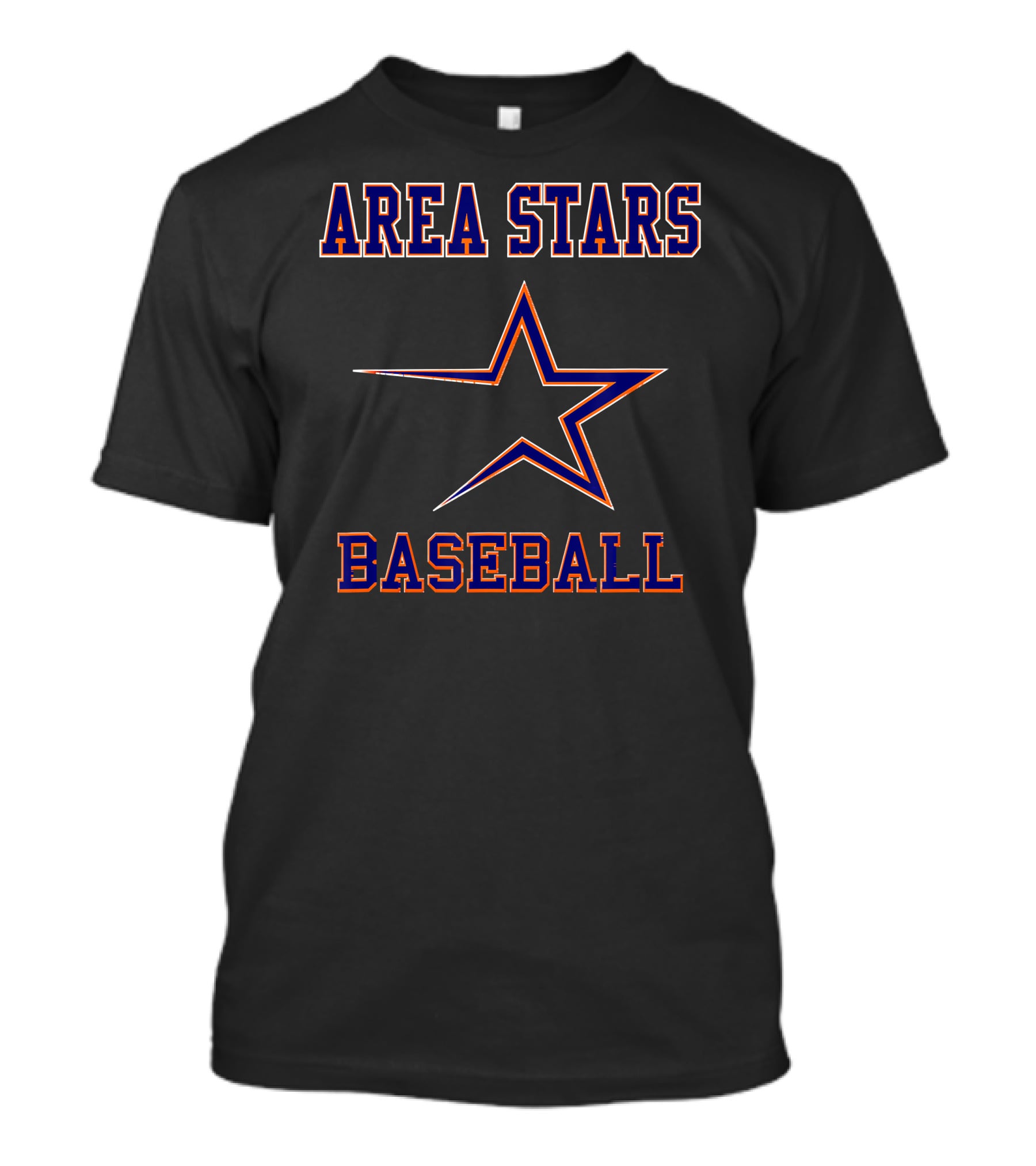 Area Stars Baseball Star T-Shirt