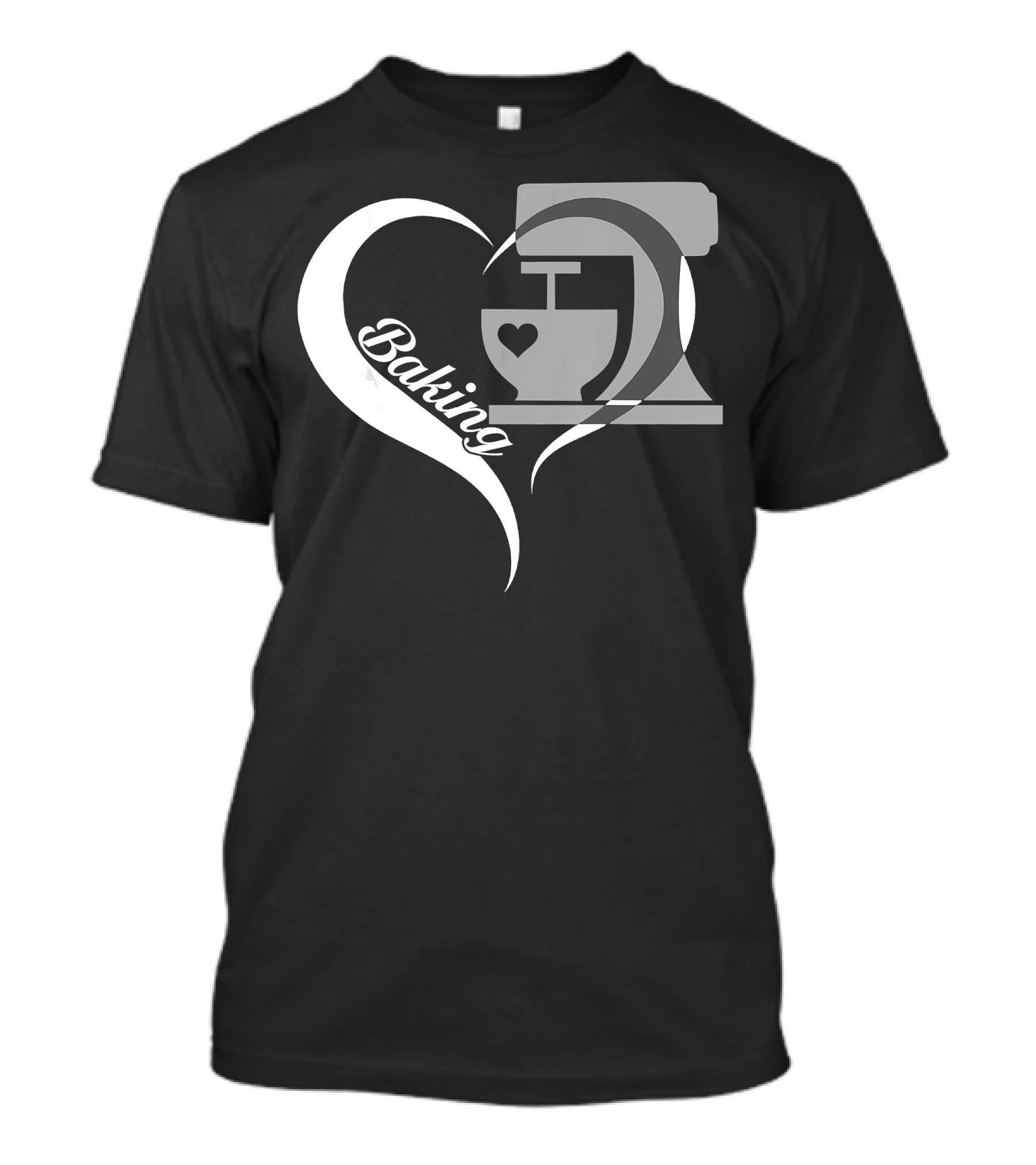Baking Heart Mixer Baker I Love Baking T-Shirt