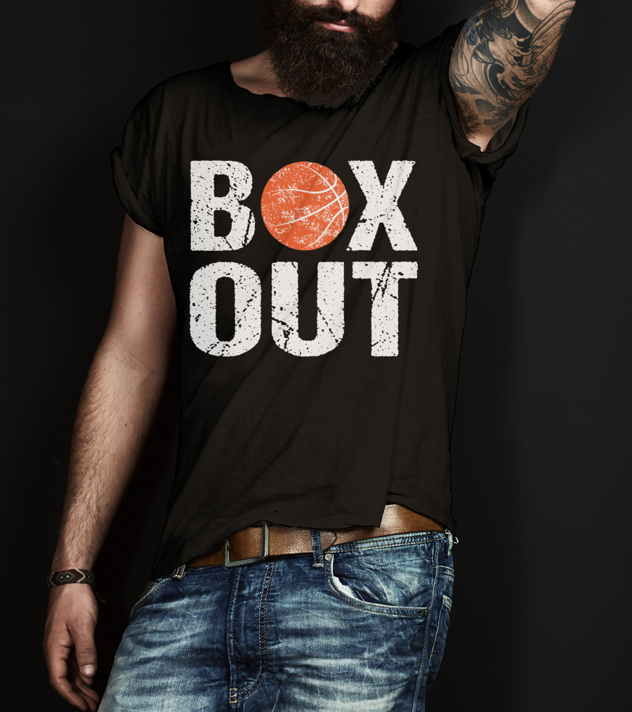 Box Out Basketball Coach Say T-Shirt