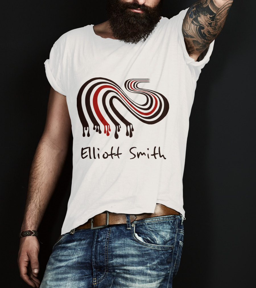 Elliott Smith Dripping Figure 8 Revised T-Shirt