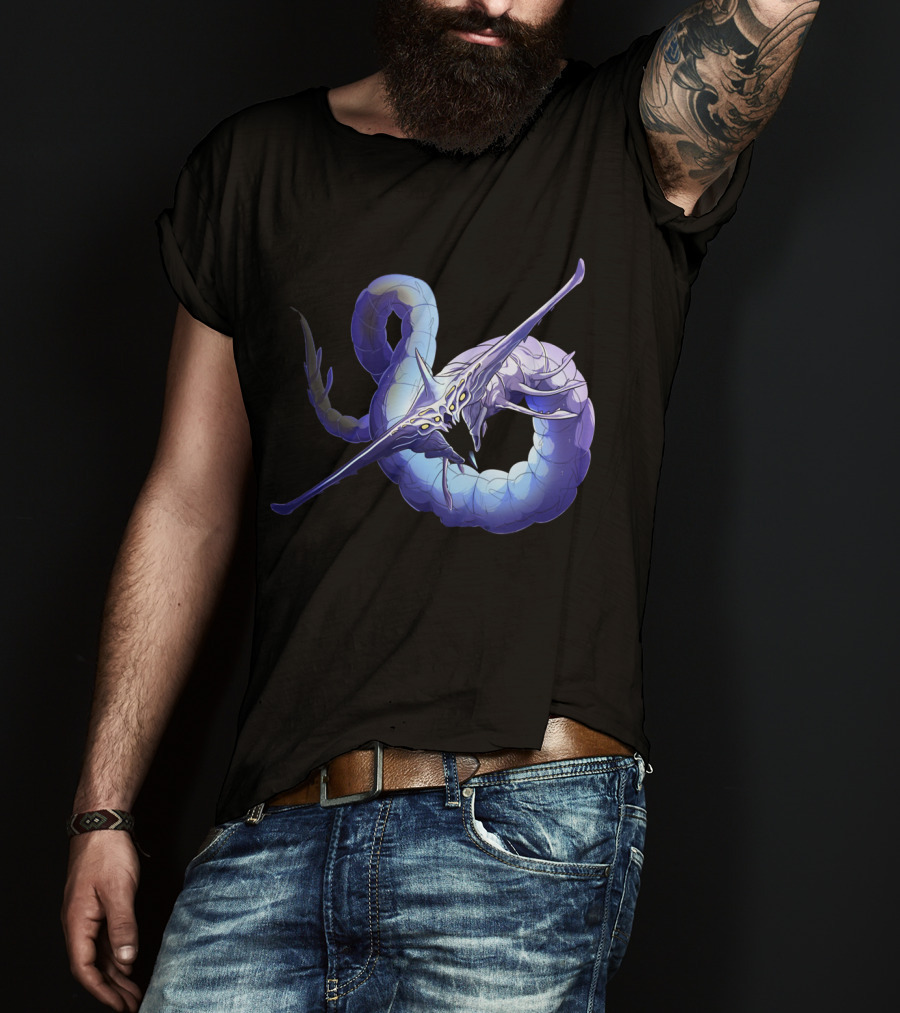 Ghost Leviathan Subnautica Creature T-Shirt