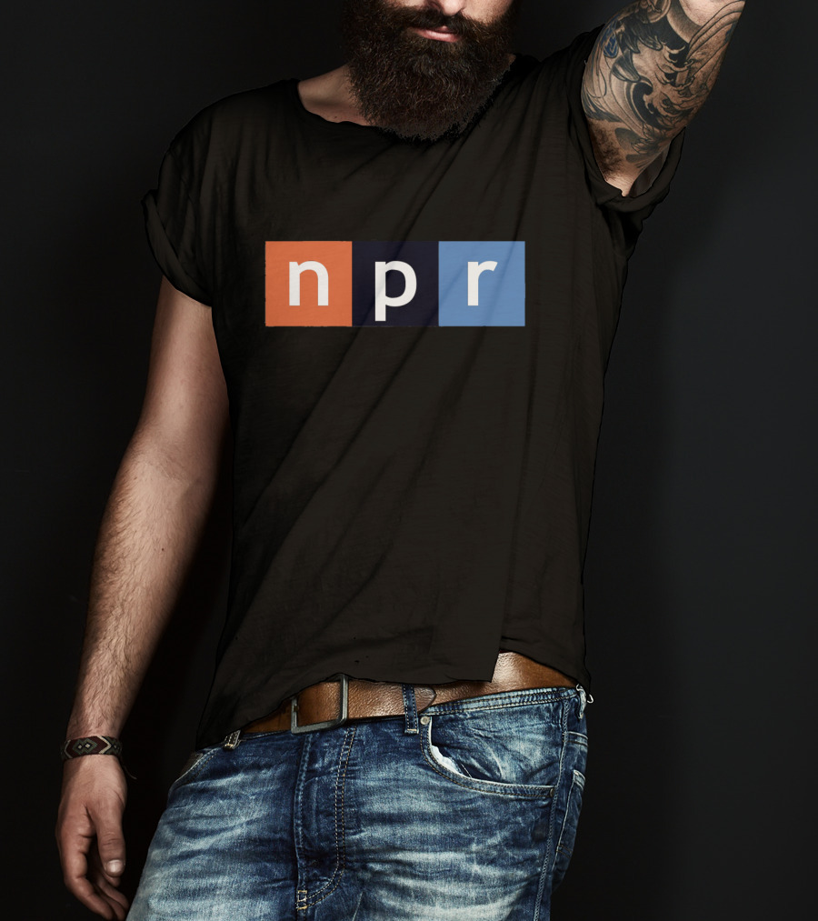 Npr Logo Block Lettering T-Shirt