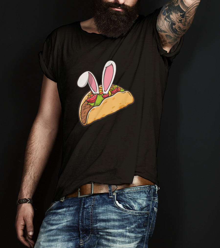 Easter Funny Taco With Bunny Ears T-Shirt