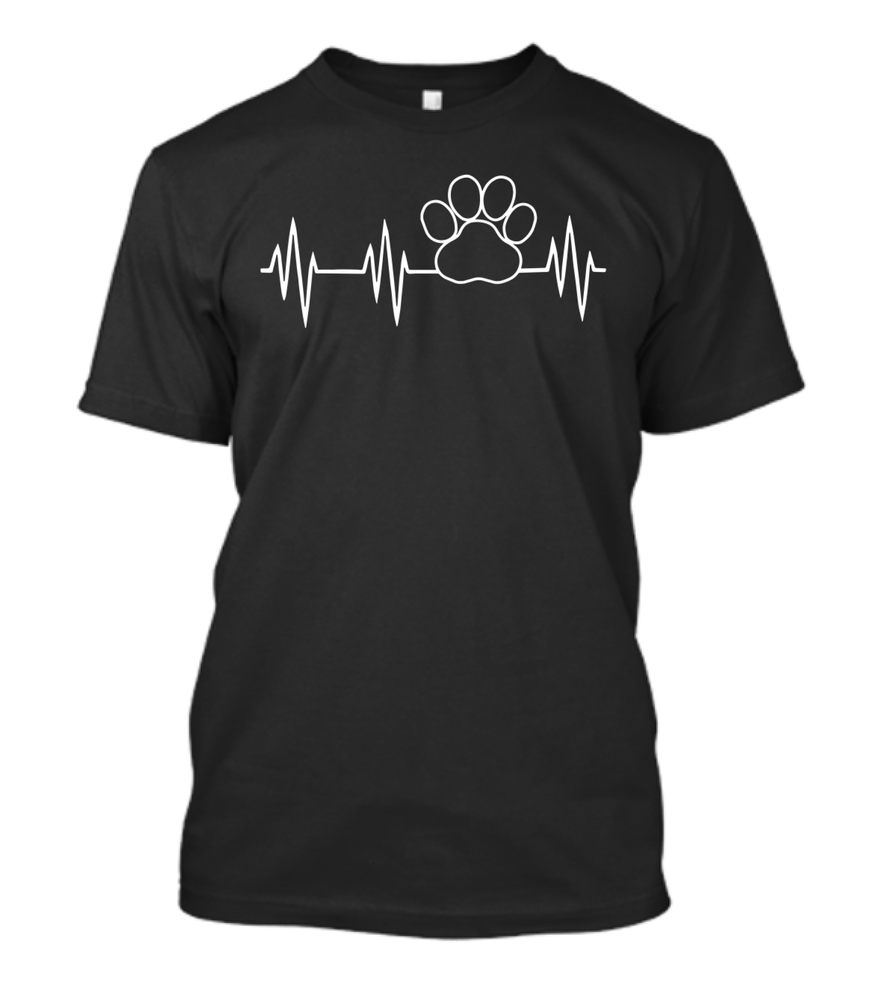 Paw Print Heartbeat T-Shirt