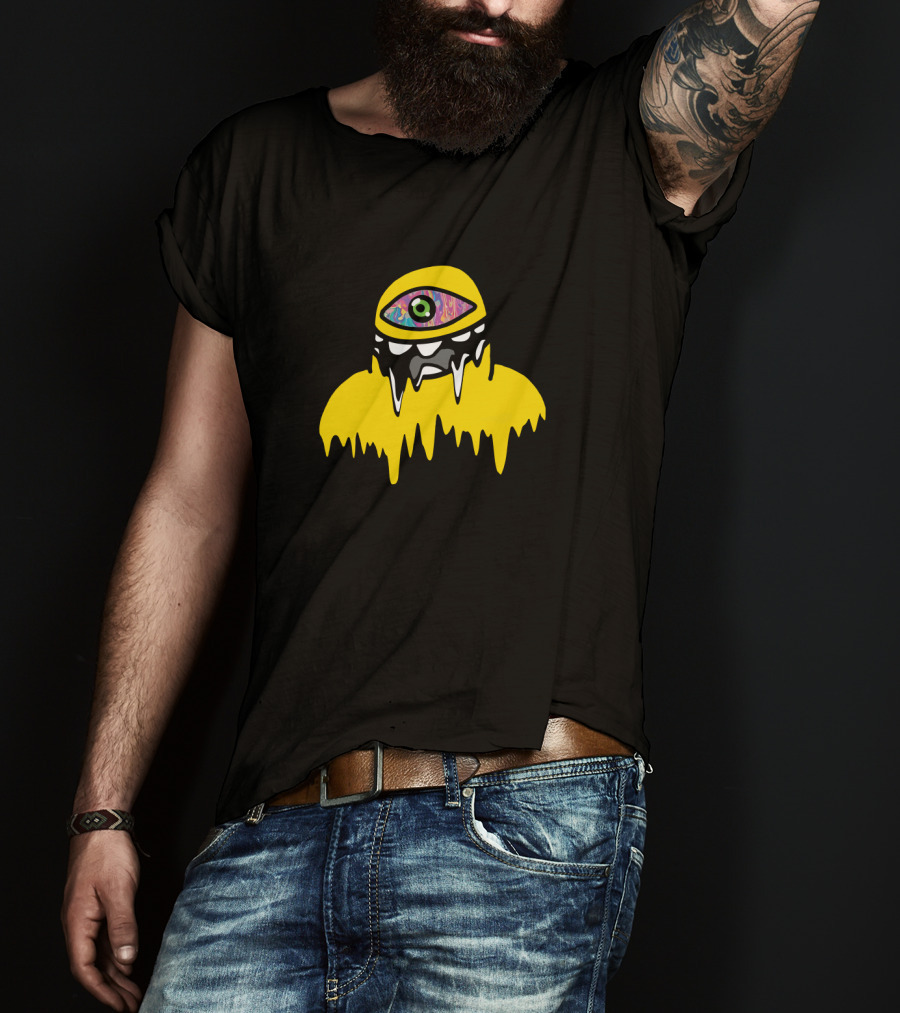 Subtronics Cyclops Melting Creature Psychedelic Eye T-Shirt