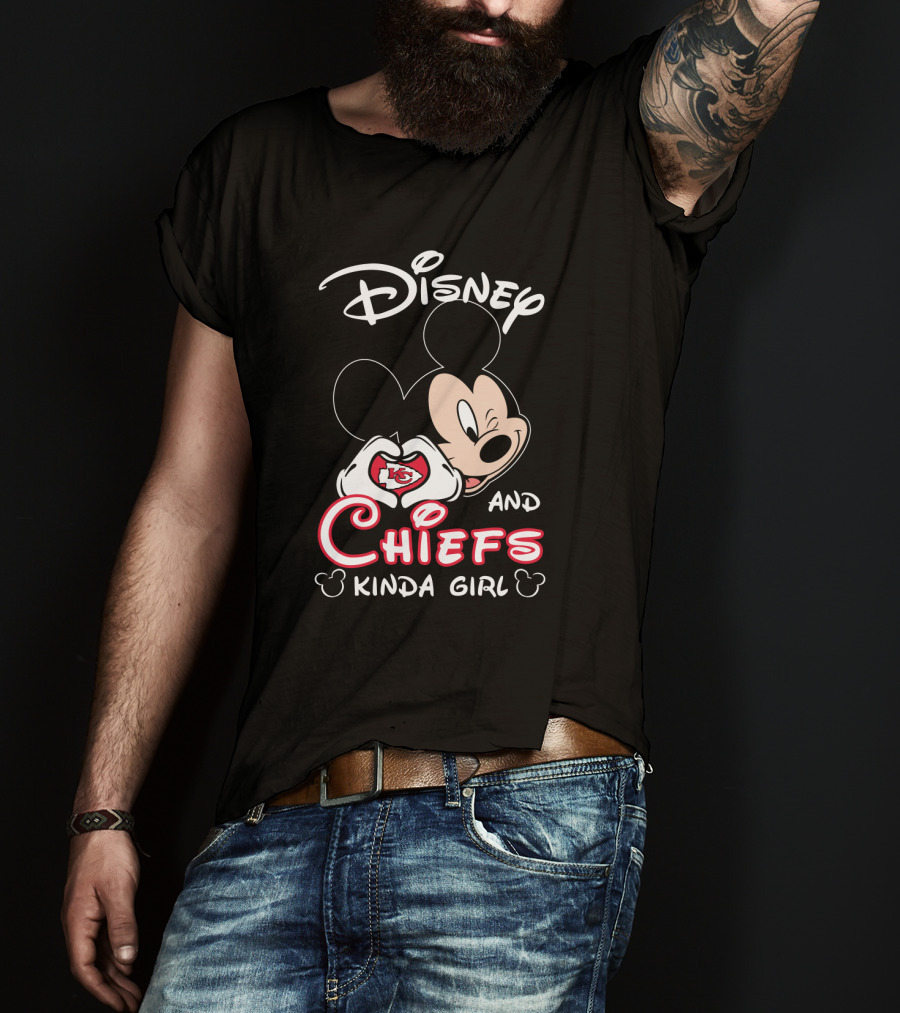 Disney And Chiefs Kinda Girl T-Shirt