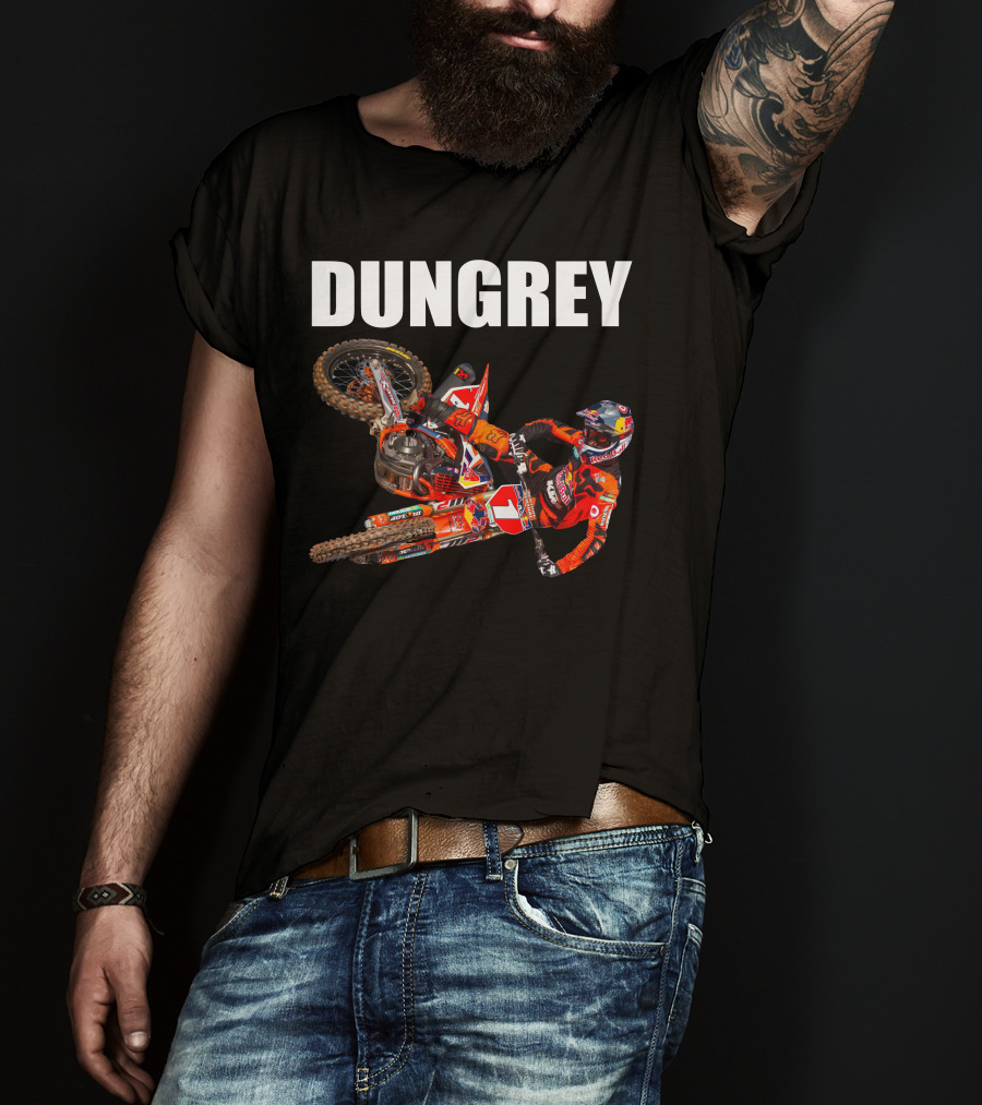 Dungey Motocross Rider Number One Racing Gear T-Shirt