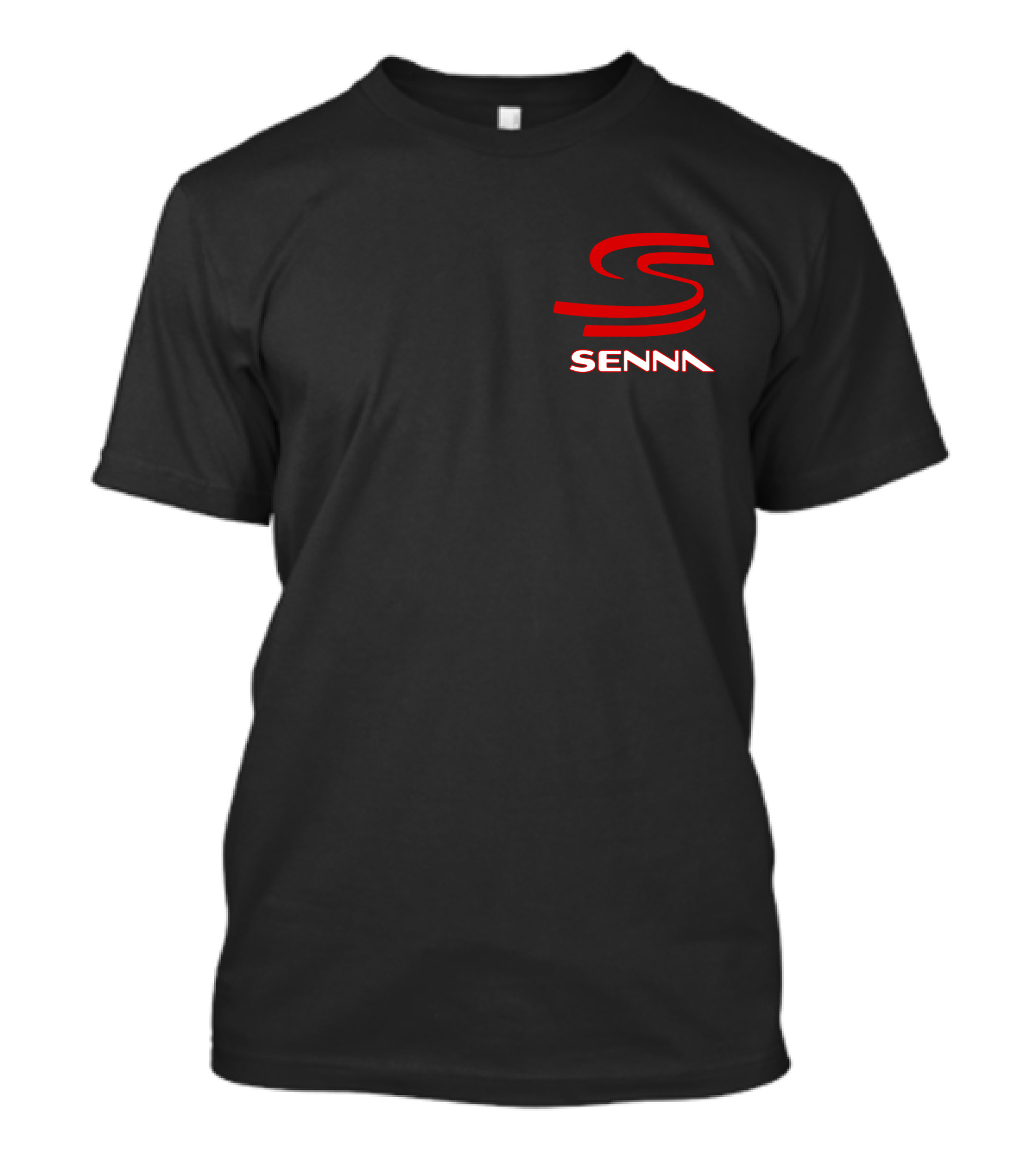 Thank You Ayrton Senna Da Silva Iconic Red S Logo Senna T-Shirt