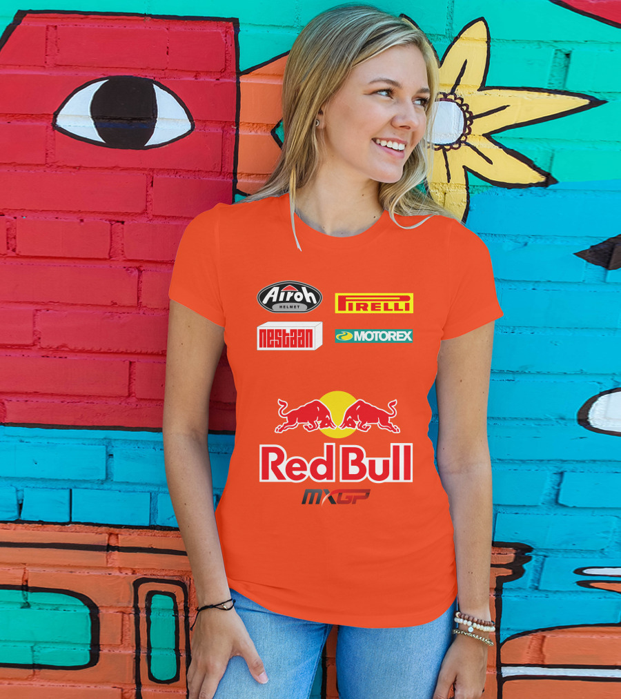 JEFFREY HERLINGS Airoh Pirelli Nestean Motorex Red Bull MXGP T-Shirt