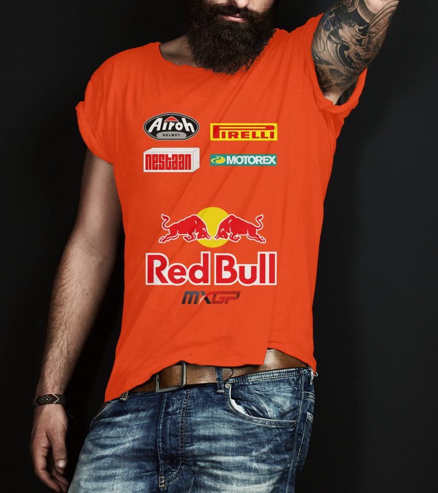 JEFFREY HERLINGS Airoh Pirelli Nestean Motorex Red Bull MXGP T-Shirt