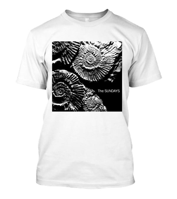 The Sundays Cocteau Twins Ammonite Fossil T-Shirt