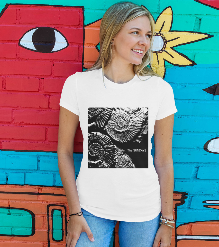 The Sundays Cocteau Twins Ammonite Fossil T-Shirt
