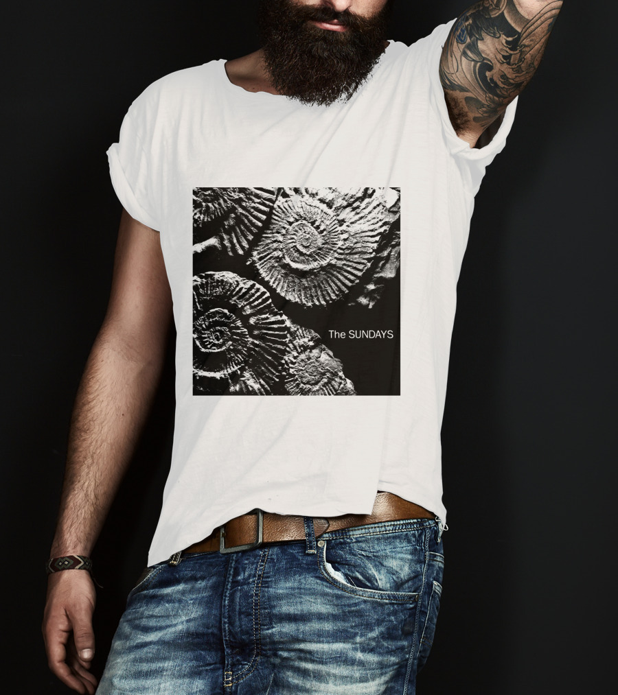 The Sundays Cocteau Twins Ammonite Fossil T-Shirt