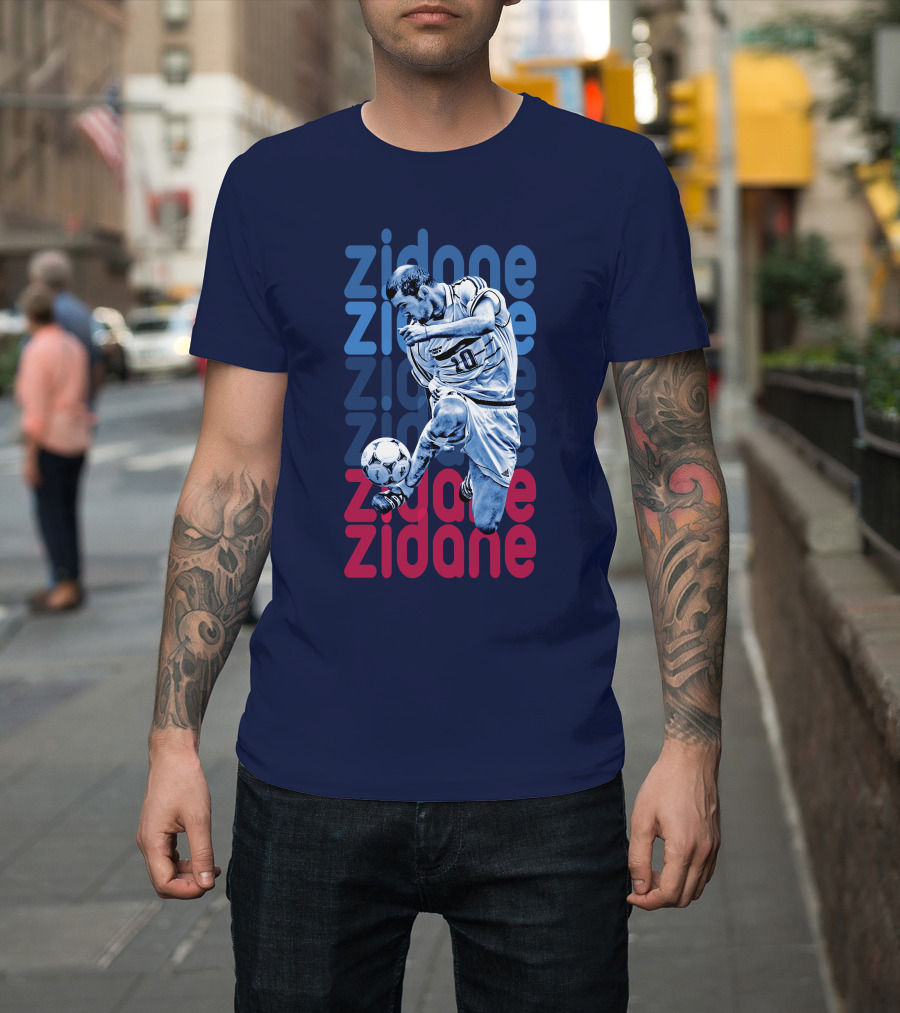 Zidane Zidane Zidane Zidane Football Legend 10 T-Shirt