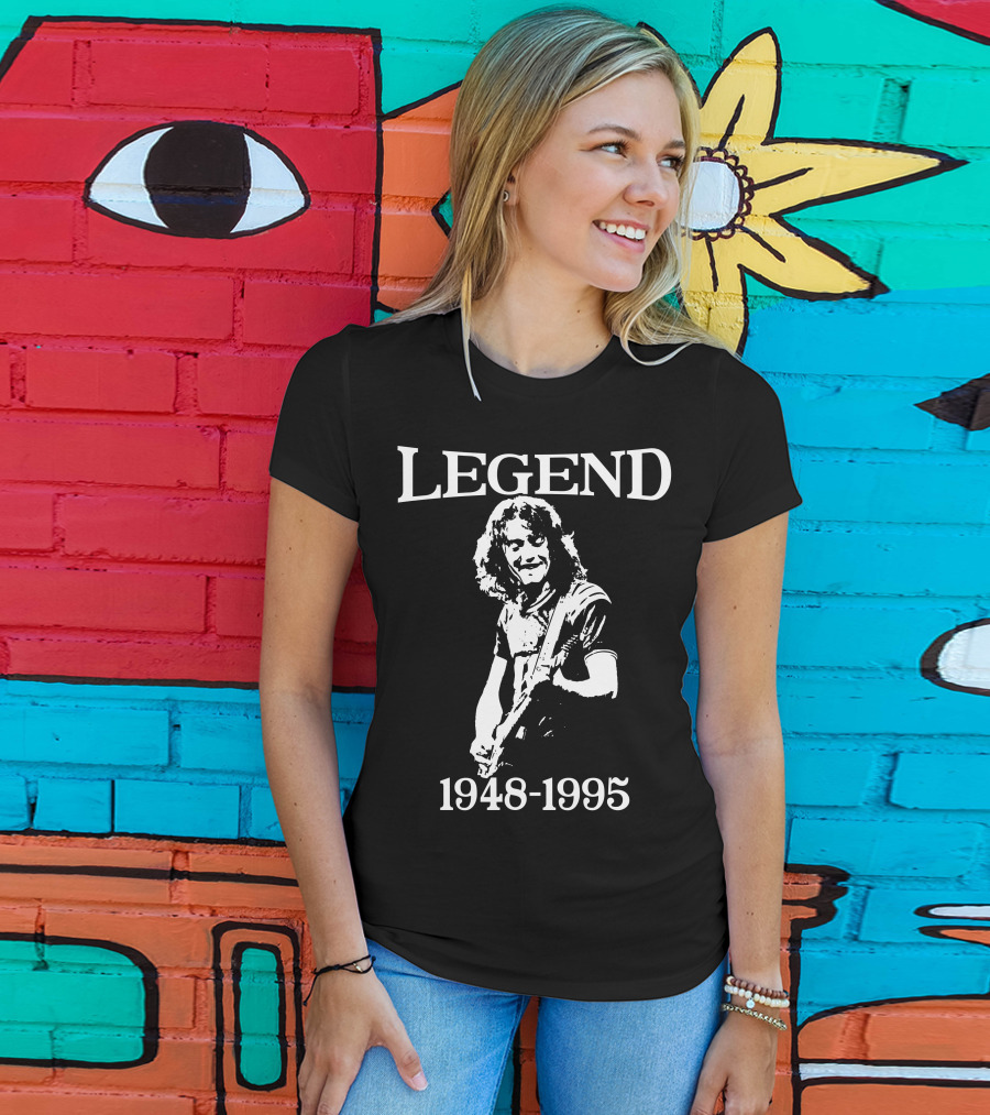 Rory Gallagher True Legend Guitar Classic Retro T-Shirt