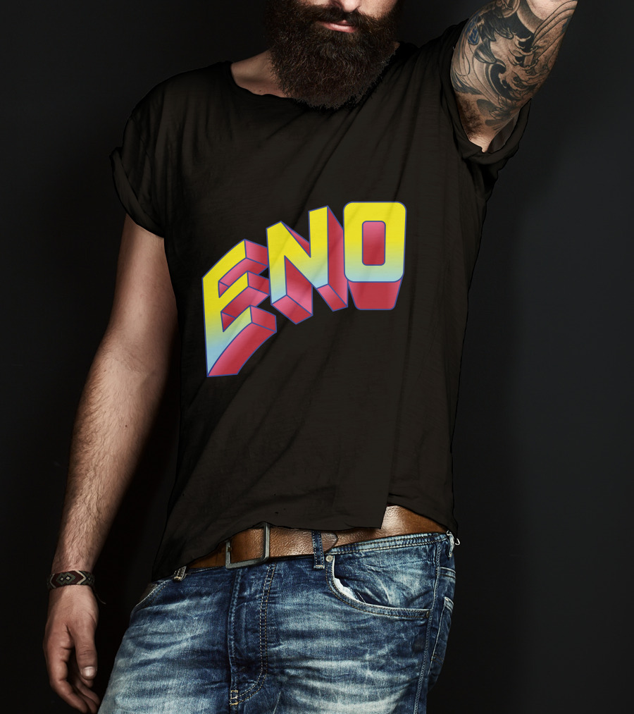 BRIAN ENO Another Green World ENO Retro 3D T-Shirt