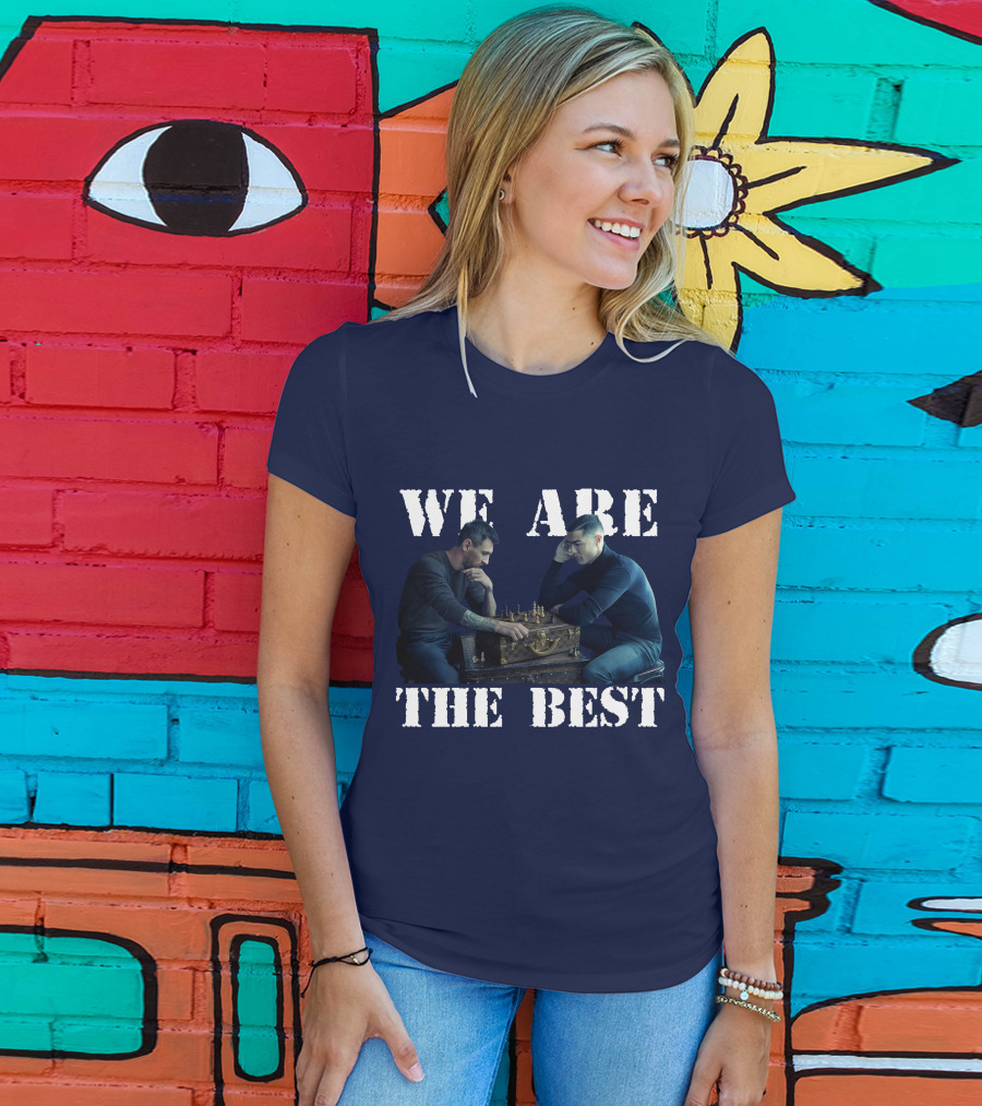 We Are The Best Chess Match Duel Icons T-Shirt