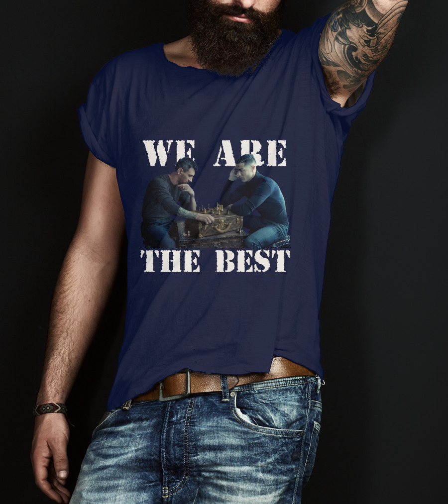 We Are The Best Chess Match Duel Icons T-Shirt